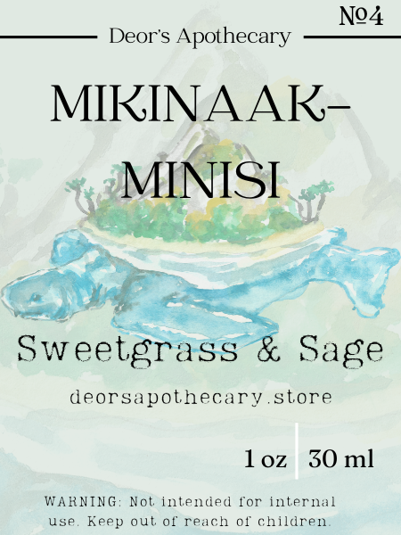 Mikinaak-Minisi "Turtle Island" Perfume Oil