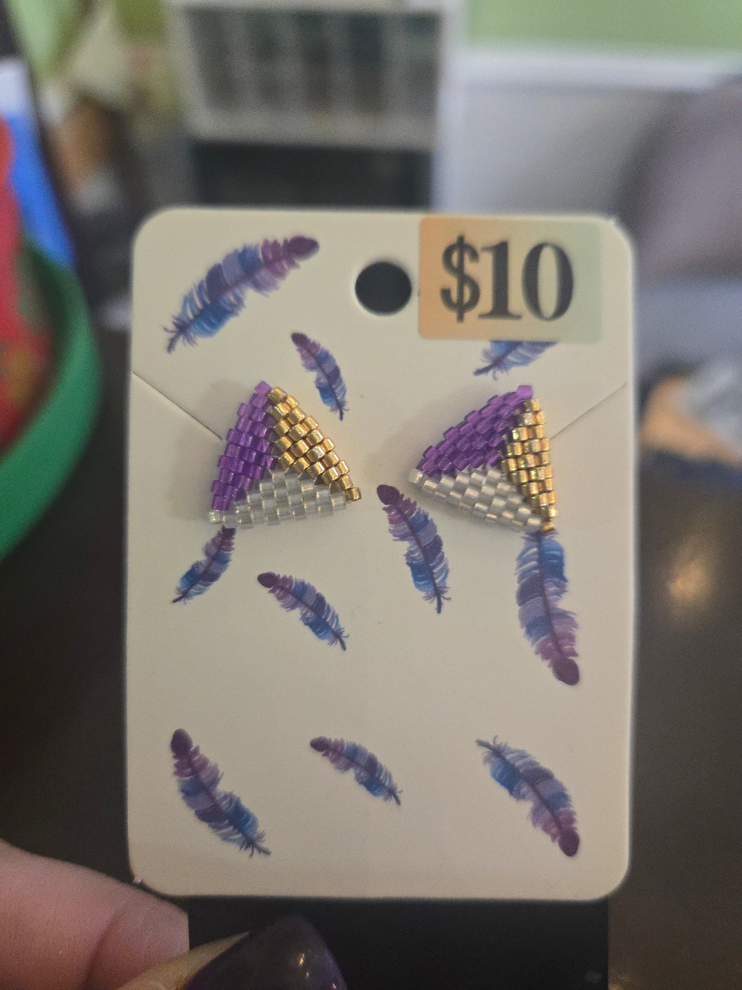 Purple Mini Studs