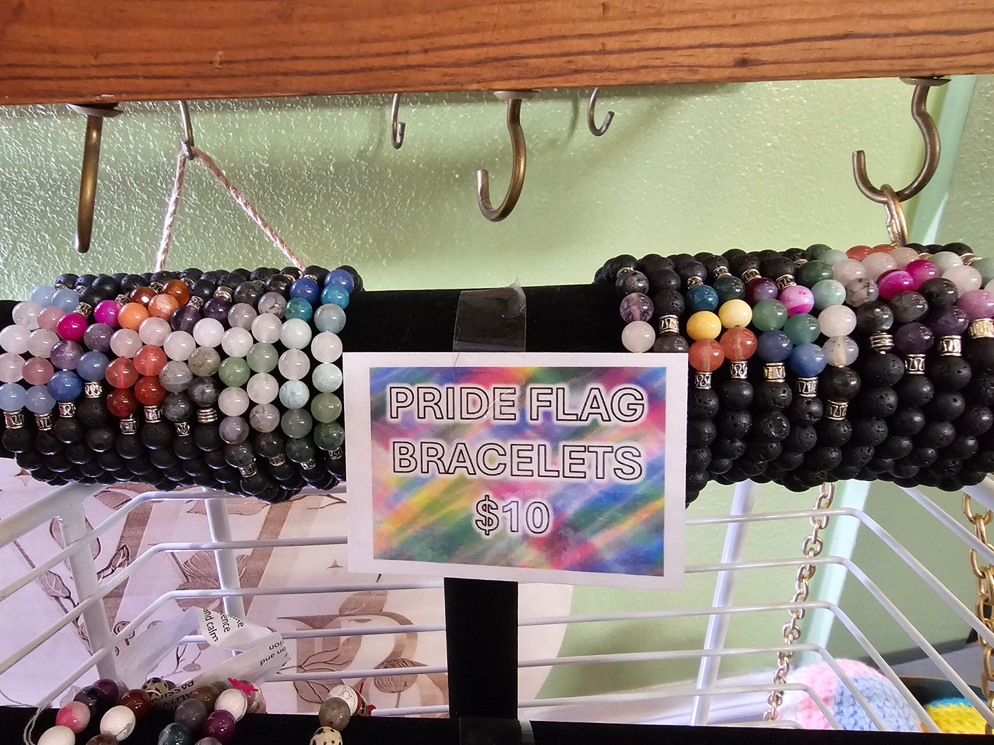 Gemstone beaded bracelets