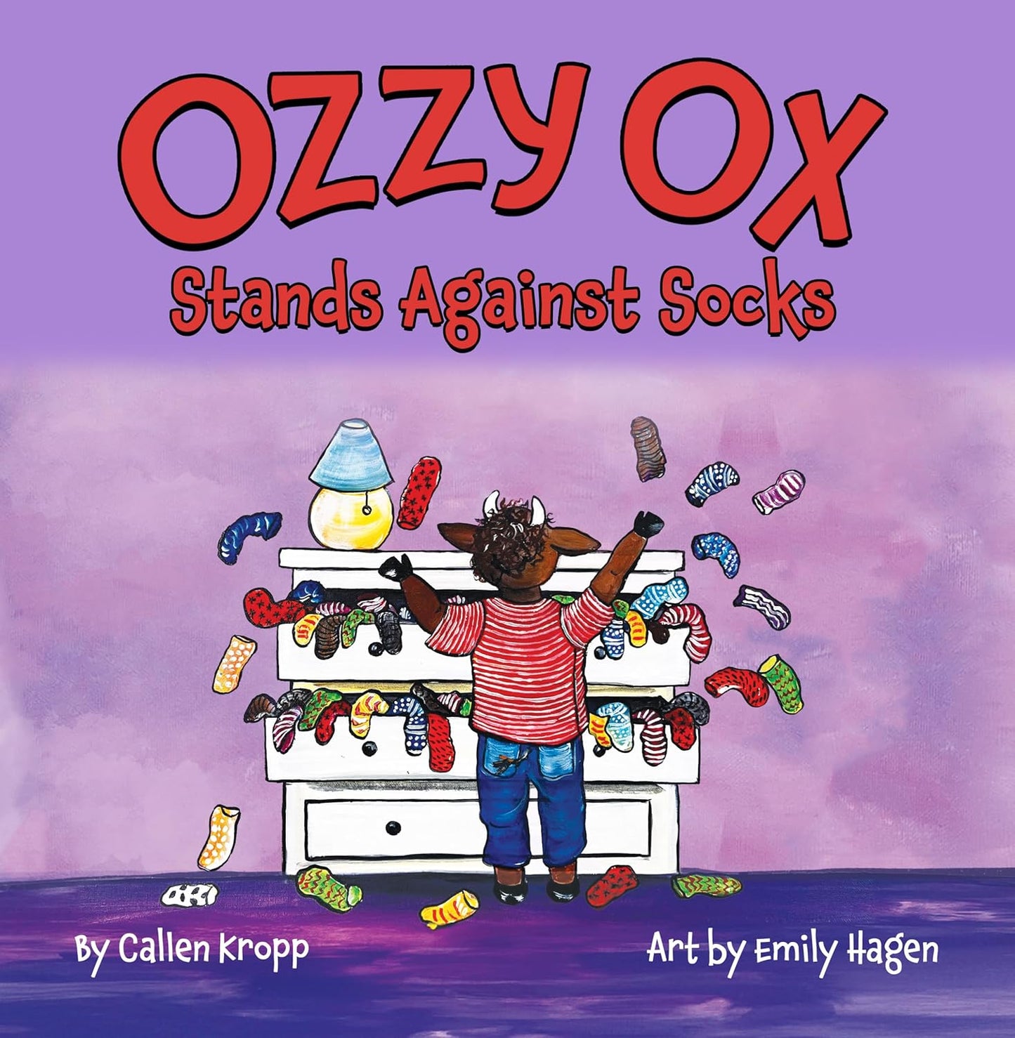 Ozzy Ox Stands Against Socks-Hardcover
