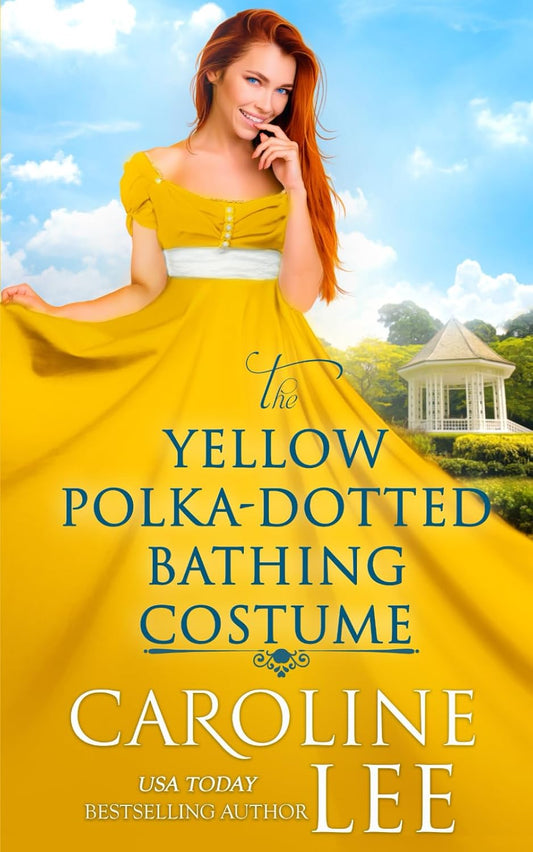 Yellow Polka Dotted Bathing Costume