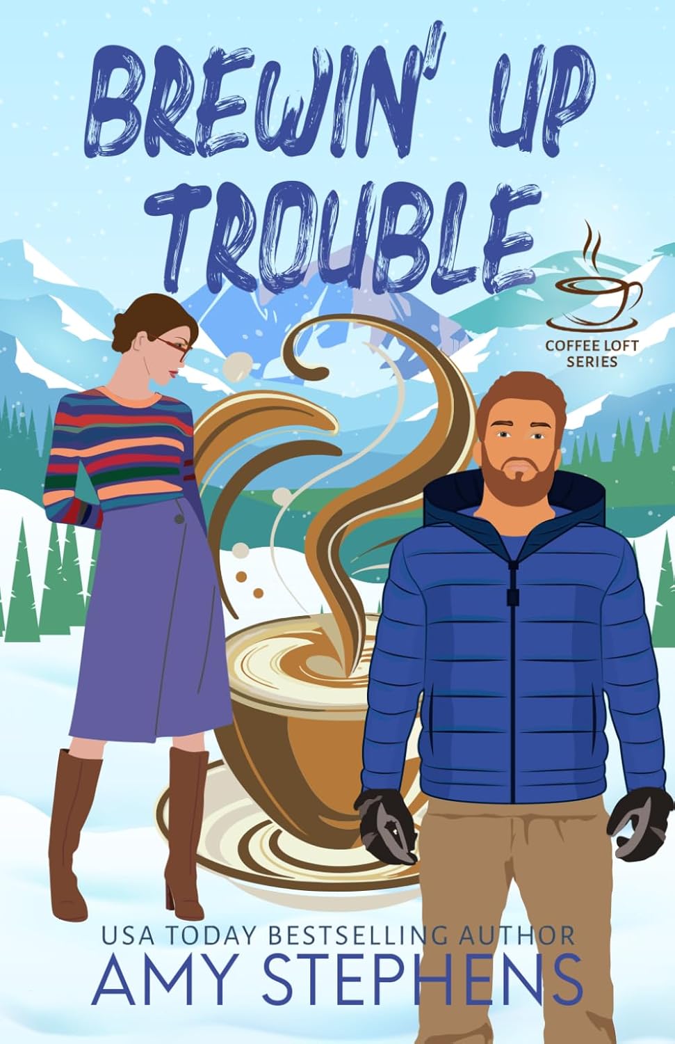 Brewin' Up Trouble (The Coffee Loft Series: Mountain Brew Collection)